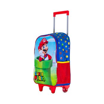 Mochila-Carrinho-Azul-Kids-Super-Mario-|-Luxcel-Tamanho--UN---Cor--AZUL-0